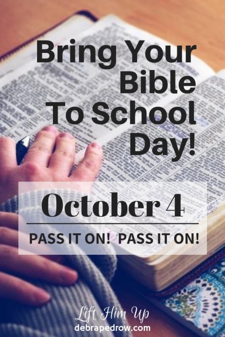 Bring your Bible to school day